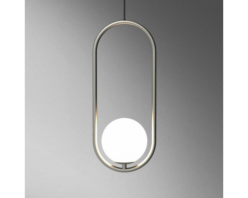 Подвесной светильник Imperiumloft Matthew Mccormick Hoop Silver Mila Pendant HOOP-B01