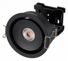 Встраиваемый светильник Arlight CL-SIMPLE-R78-9W Warm3000 (BK, 45 deg) 028147