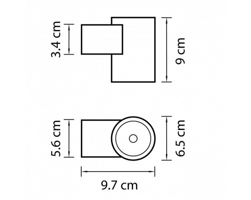 Накладной светильник Lightstar Paro LED 350672