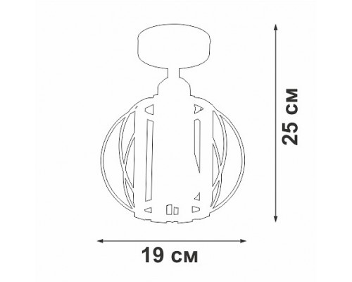 Светильник на штанге Vitaluce V2852 V2852-1/1PL