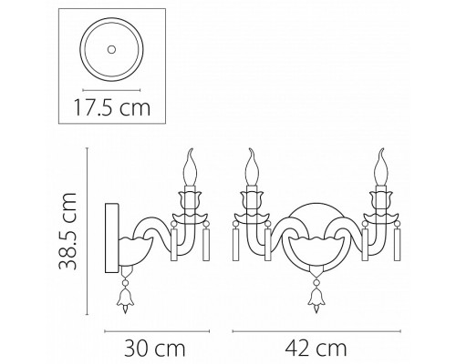 Бра Osgona Campana 716624