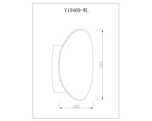 Накладной светильник Moderli Parma V10469-WL