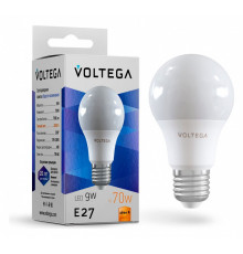 Лампа светодиодная Voltega General purpose bulb 9W E27 9Вт 2800K 8343