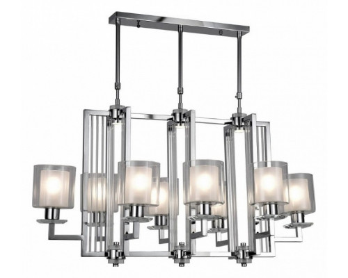 Люстра на штанге LUMINA DECO Manhattan LDP 8012-8 PR CHR