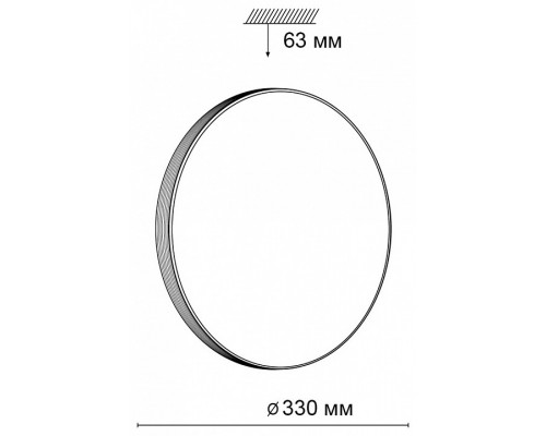 Накладной светильник Sonex Smalli 3066/CL