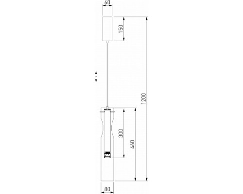 Подвесной светильник Eurosvet Swan 50253/1 LED черный