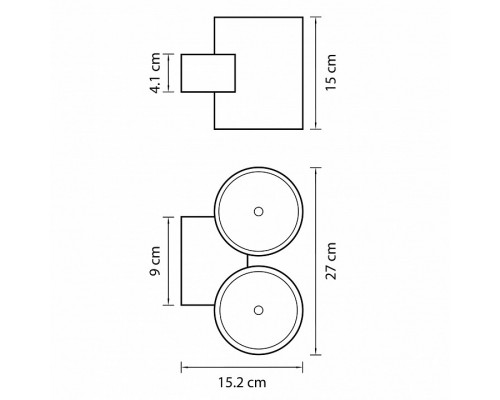 Накладной светильник Lightstar Paro LED 372692