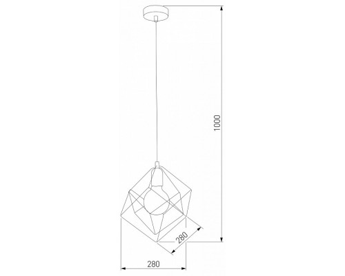 Подвесной светильник TK Lighting Alambre 192 Alambre