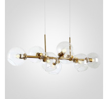 Подвесная люстра Imperiumloft Staggered Glass Chandelier 8 40.2211