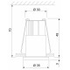 Встраиваемый светильник Elektrostandard 15269/LED a056022