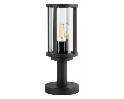 Наземный низкий светильник Arte Lamp Toronto A1036FN-1BK