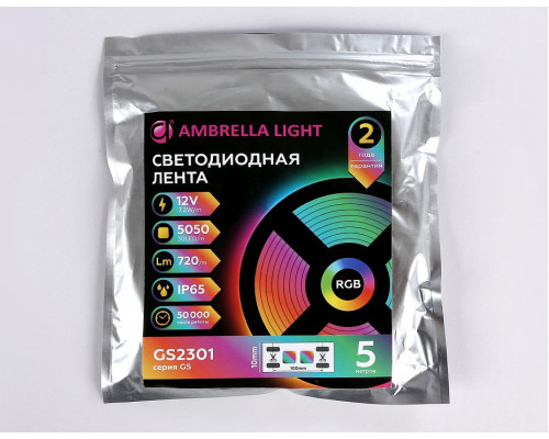 Лента светодиодная Ambrella Light GS GS2301