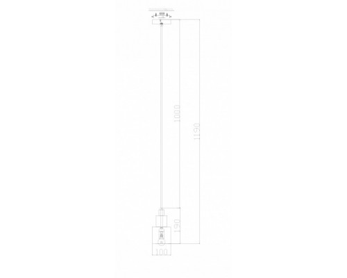 Подвесной светильник Freya Moke FR4006PL-01BS