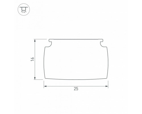 Рассеиватель Arlight SL-LINE 041797