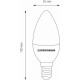 Лампа светодиодная Elektrostandard Свеча F E14 7Вт 4200K a049063