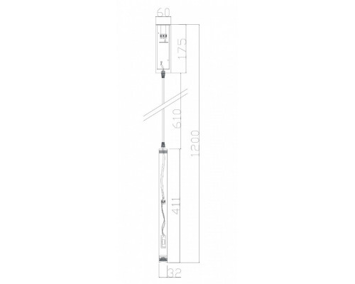 Подвесной светильник Freya Telescope FR5168PL-L3W