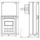 Розетка с таймером Feron TM23 23206