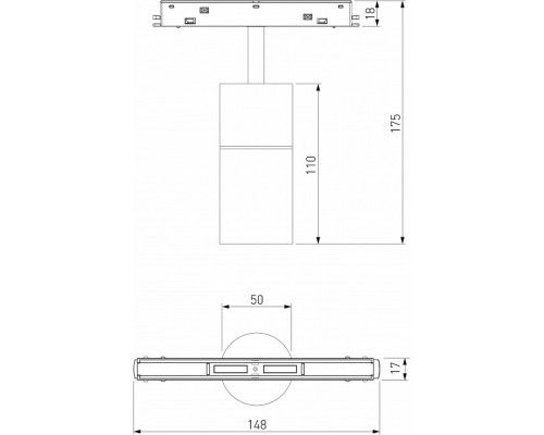 Светильник на штанге Elektrostandard Slim Magnetic a063537