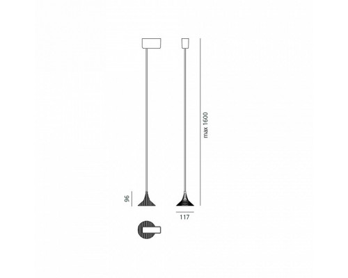 Подвесной светильник Artemide UNTERLINDEN 1935010A