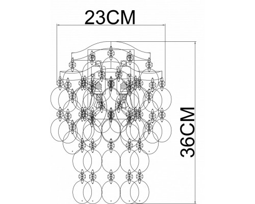 Накладной светильник Arte Lamp Pipirima A4065AP-2SG