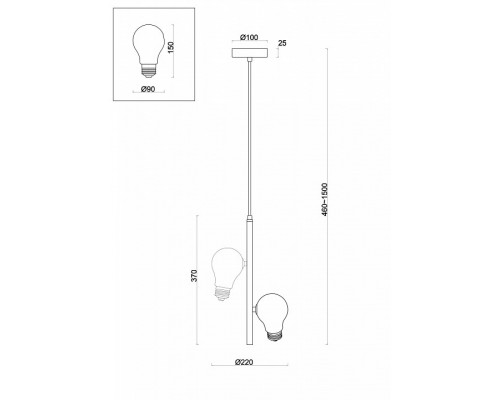 Подвесная люстра Freya Evidence FR5372PL-02BS