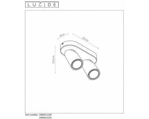 Спот Lucide Xyrus 23954/11/30