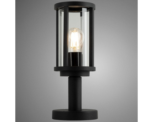 Наземный низкий светильник Arte Lamp Toronto A1036FN-1BK