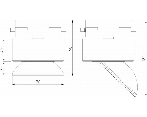 Светильник на штанге Elektrostandard Smooth a062874