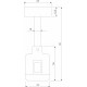 Основание на штанге Elektrostandard Esthetic Magnetic a065437