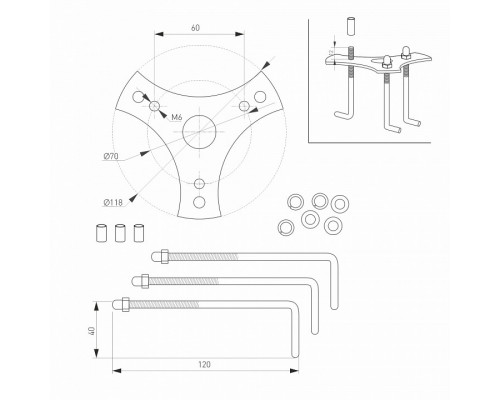 Наземный высокий светильник Arlight Stem 029966