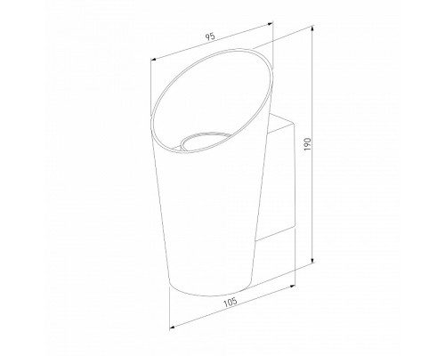 Накладной светильник Elektrostandard Tronc a053449