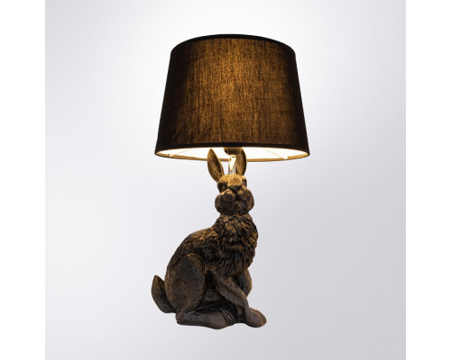 Настольная лампа декоративная Arte Lamp Izar A4015LT-1BK