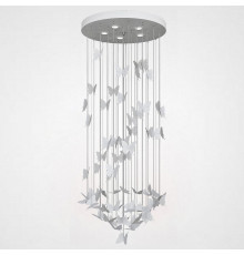 Подвесная люстра Imperiumloft Night Butterflies Chandelier 40.208