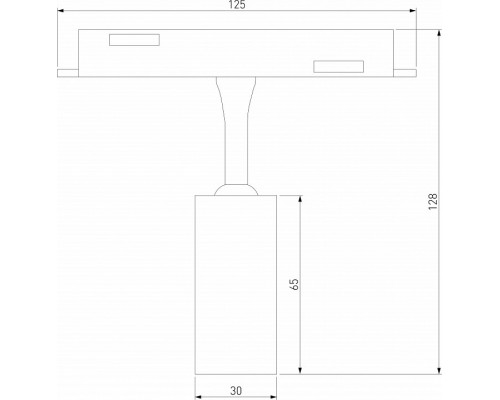 Светильник на штанге Elektrostandard Slim Magnetic a062798