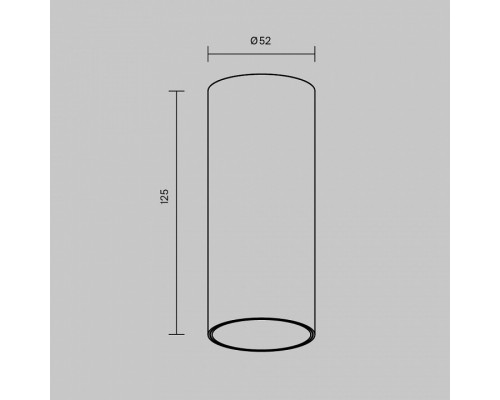 Накладной светильник Maytoni FOCUS LED C056CL-L12W4K-W-BS