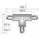 Соединитель T-образный для треков Deko-Light D Line 710029