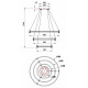 Подвесной светильник Stilfort Tooring 4006/02/03P