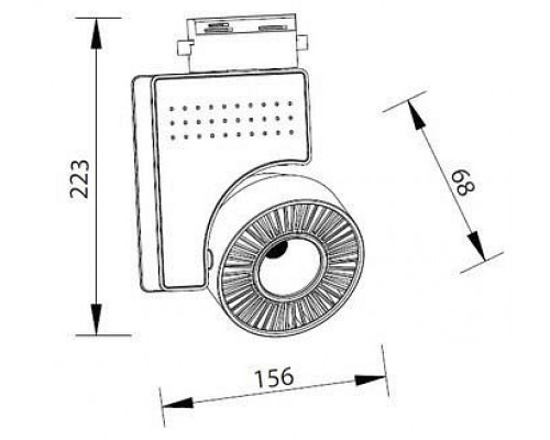 Светильник на штанге Horoz Electric Zurih HRZ00000878