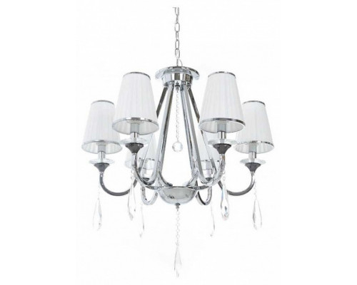 Подвесная люстра LUMINA DECO Milesia LDP 8926-6 WT+CHR