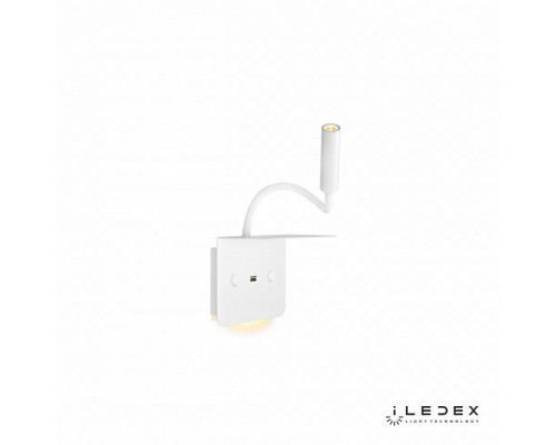 Бра с полкой iLedex Support 7031C WH