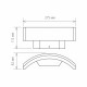 Накладной светильник Elektrostandard Asteria a035817