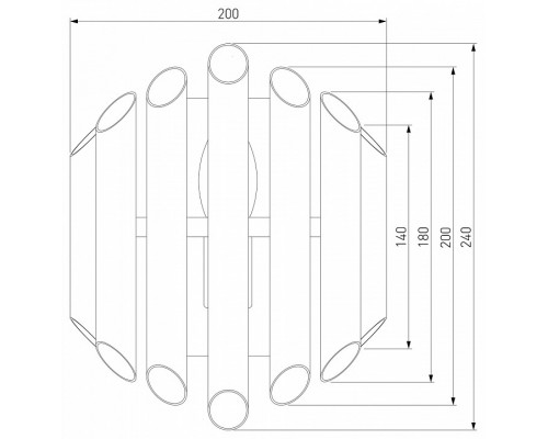 Накладной светильник Bogate's Castellie 361/1