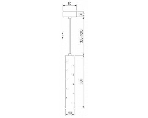 Подвесной светильник Elektrostandard Bong a055667