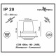 Встраиваемый светильник Novotech Drum 357696