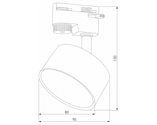 Светильник на штанге TK Lighting Tracer 4398 Tracer Black