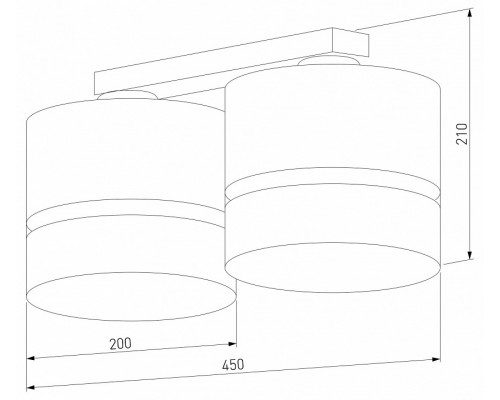 Накладной светильник TK Lighting Paglia 6692 Paglia