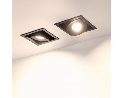 Встраиваемый светильник Arlight CL-SIMPLE-S80x80-9W Warm3000 (BK, 45 deg) 028149