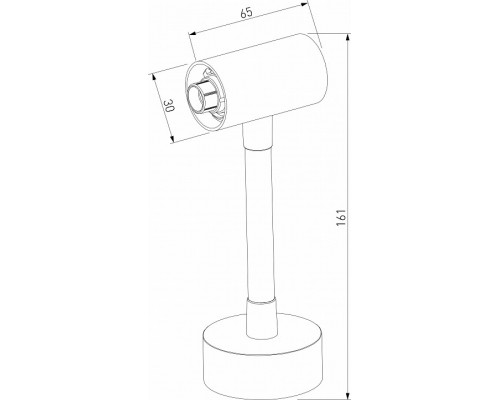 Основание на штанге Elektrostandard Module System a066188