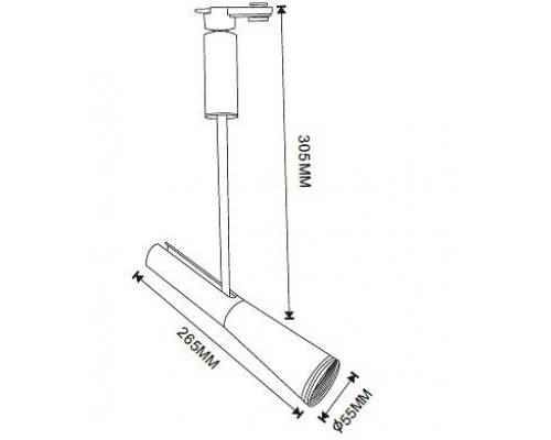 Светильник на штанге Horoz Electric 018-012 HRZ00002473