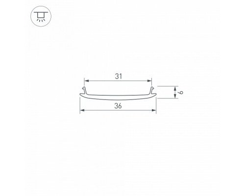 Рассеиватель Arlight STRETCH 040821